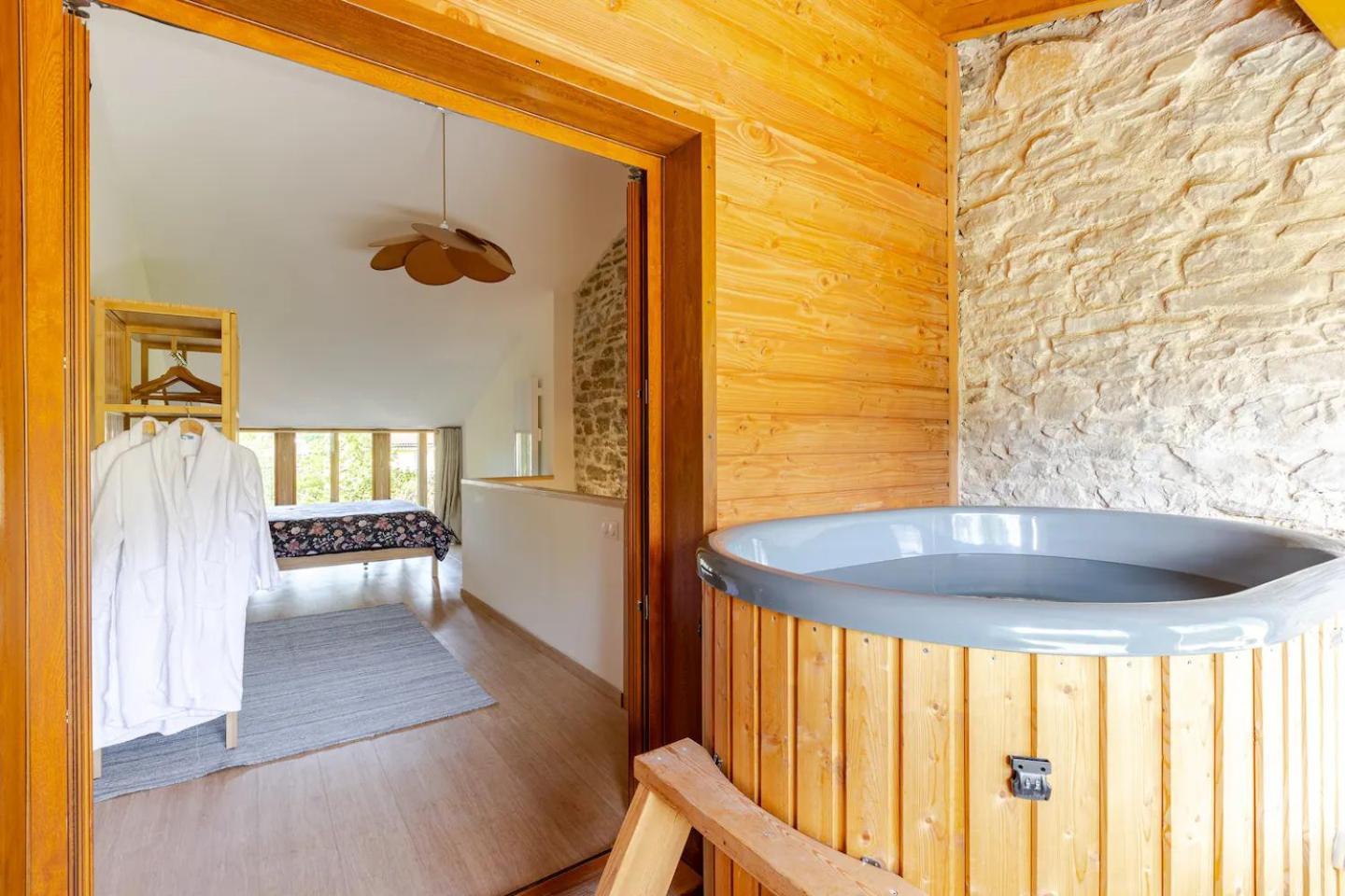 Moulin Du Buis - Bain Nordique, Charme Et Detente Saint-Sorlin-en-Bugey Kültér fotó