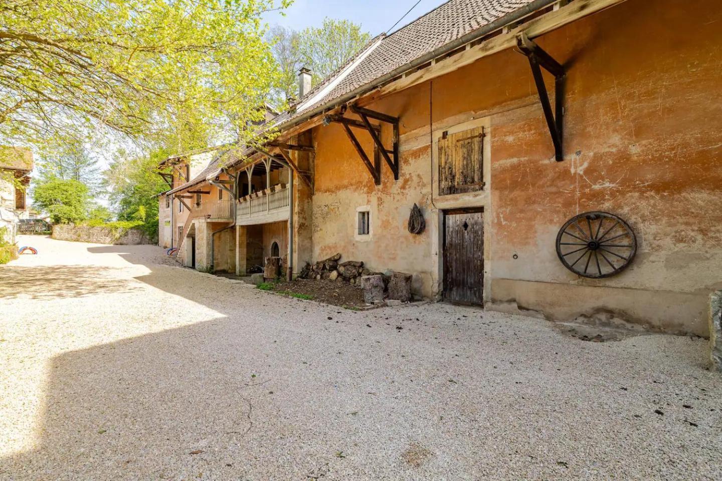 Moulin Du Buis - Bain Nordique, Charme Et Detente Saint-Sorlin-en-Bugey Kültér fotó